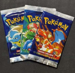 3 Sobres Pokémon 1995 Sin Abrir LEER