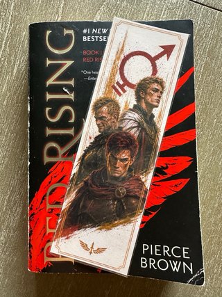 Marcapáginas Red Rising (Set de 4)