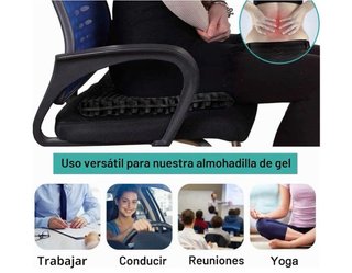 Cojín Gel Ubrand Negro