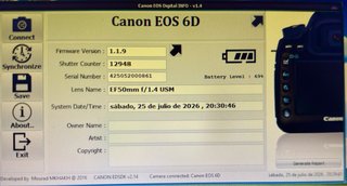 Canon EOS 6D Kit Completo  OPORTUNIDAD