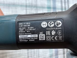 Rebarbadora Bosch Professional GWS 17-125 S