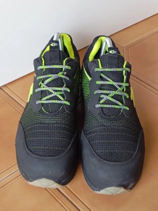 Zapatos de Seguridad Cofra Negros y Verdes
