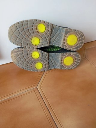 Zapatos de Seguridad Cofra Negros y Verdes