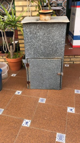 Caseta termo exterior chapa