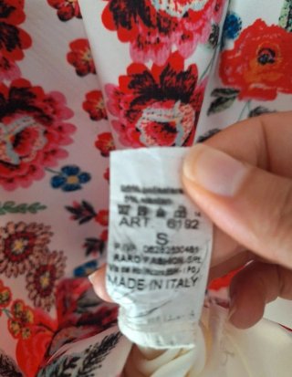Vestido estampado floral