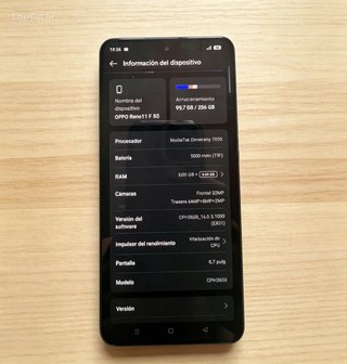 Oppo Reno11 F 5G ColorOS 16.0.5