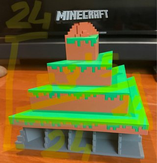 Expositor Minecraft Figuras