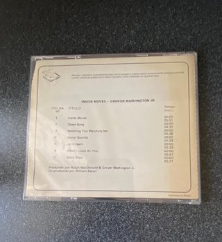 CD Grover Washington Jr. Inside Moves