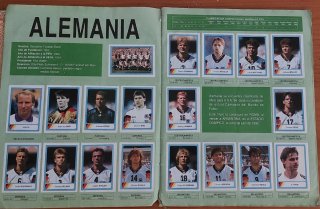 Álbum Cromos Mundial Fútbol USA 94