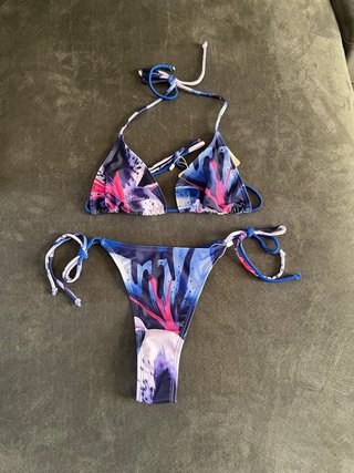 Bikini Musera Tg M (42/44) Blu/Rosa