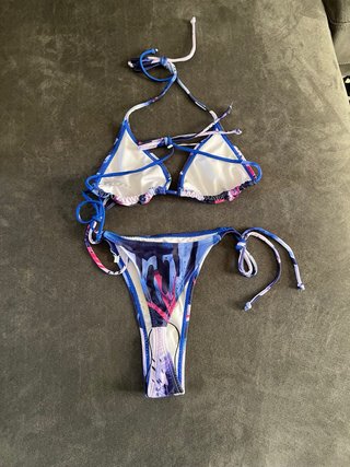Bikini Musera Tg M (42/44) Blu/Rosa