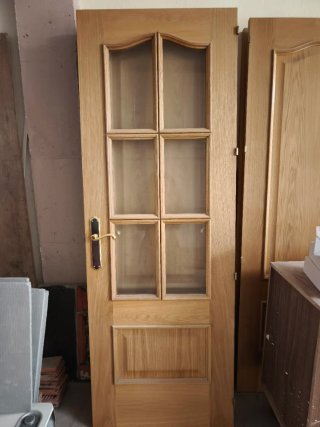 Puertas de roble macizo