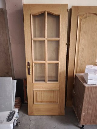 Puertas de roble macizo