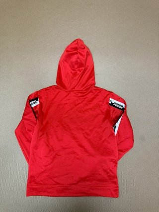 Sudadera con capucha roja deportiva Puma