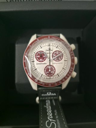 Omega Swatch Mission to Pluto Bioceramic