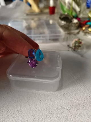 Anillo tricolor nuevo a estrenar