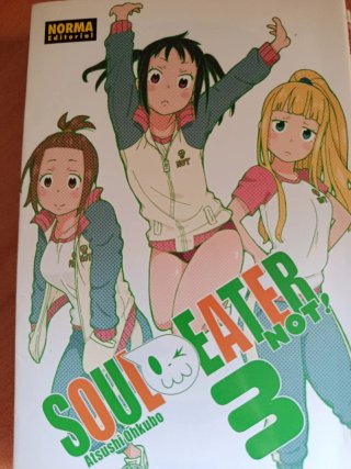 Manga Soul eater not Tomos 1 y 3