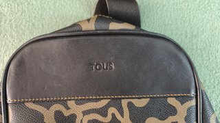 Bolso Bandolera TOUS Camuflaje Negro/marrón