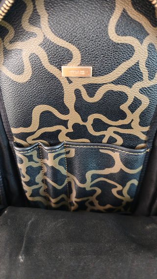 Bolso Bandolera TOUS Camuflaje Negro/marrón