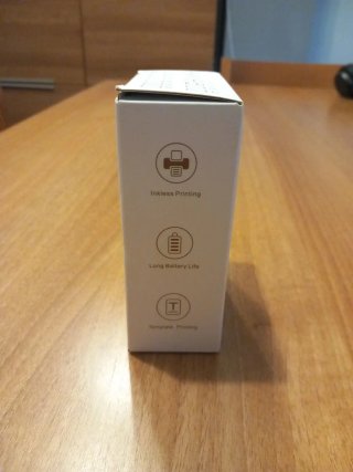 Mini Impresora Portátil Bluetooth Blanca