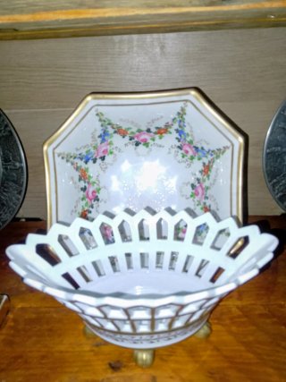 Centro de porcelana