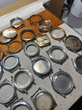 Lote Cajas Relojes/Piezas