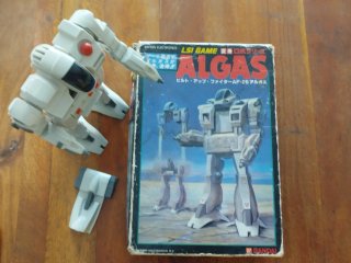 Robot Bandai Electronics LSI ALGAS Game watch