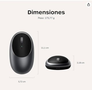Ratón Inalámbrico Portátil Satechi