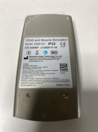 : Electroestimulador TENS/EMS AUVON AS8012C