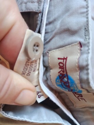 Pantalón desmontable beige