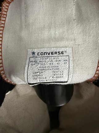 Converse Chuck Taylor All Star Hi originales T42