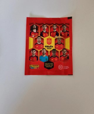 Lote 20 sobres Panini España 2026