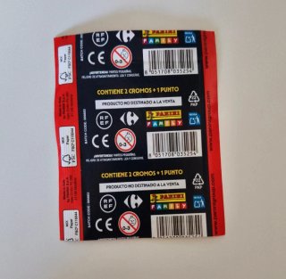 Lote 20 sobres Panini España 2026