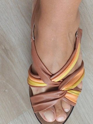 Sandalias piel Talla 36