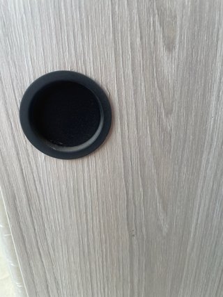 Puertas madera color crema (2 unidades)