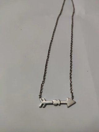 Collar Tous Flecha Corazón Plata