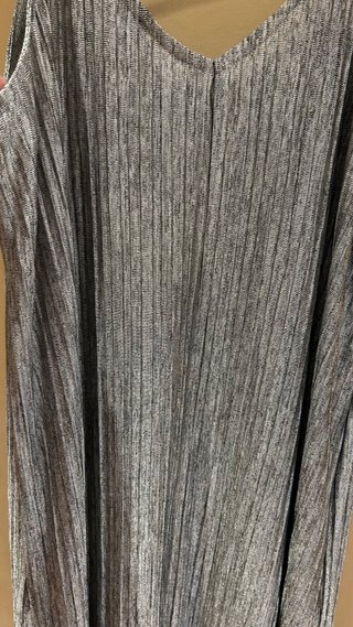 Vestido Mango Plata