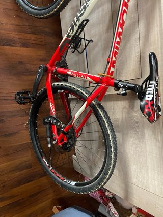 Bicicleta Montaña Whistle Roja,TALLA M