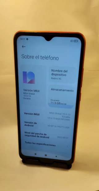 Xiaomi Redmi 9C 4/64GB Naranja