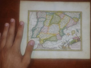 Mapa Geográfico de Hispania (1720)
