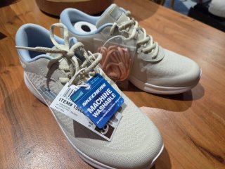 Zapatillas Skechers Mujer Talla 39 Beige/Azul