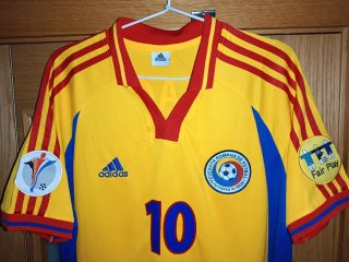 Camiseta Rumanía Hagi 10 Retro XL