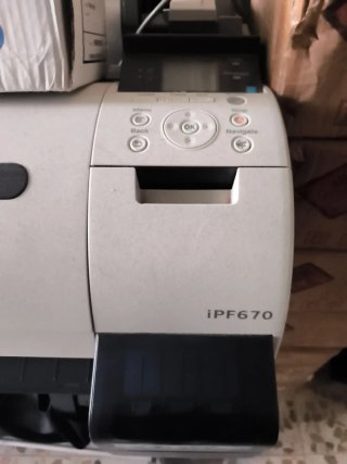 Plotter Canon IPF670 Blanco