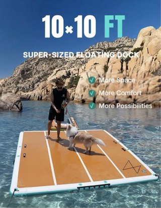 Isla flotante 3x3 M