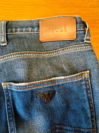 Pantalones cortos Armani Jeans azules