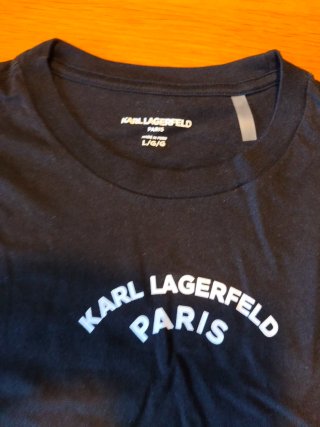 Camiseta Karl Lagerfeld Negra Talla L