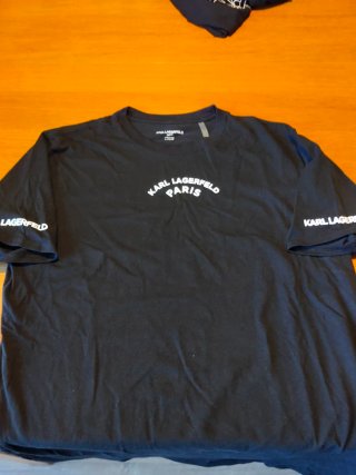 Camiseta Karl Lagerfeld Negra Talla L