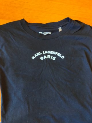 Camiseta Karl Lagerfeld Negra Talla L