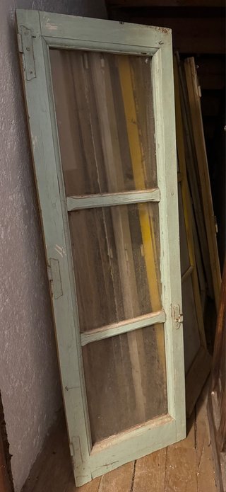Ventanas antiguas madera y cristal