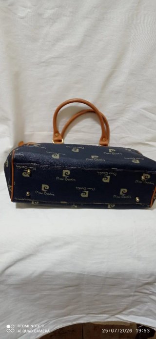 Bolso Pierre Cardin Negro y Marrón